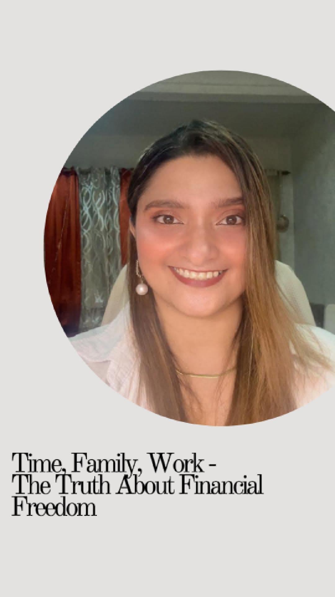 Featured Rada Talks episode: Time, Family, Work - The Truth About Financial Freedom